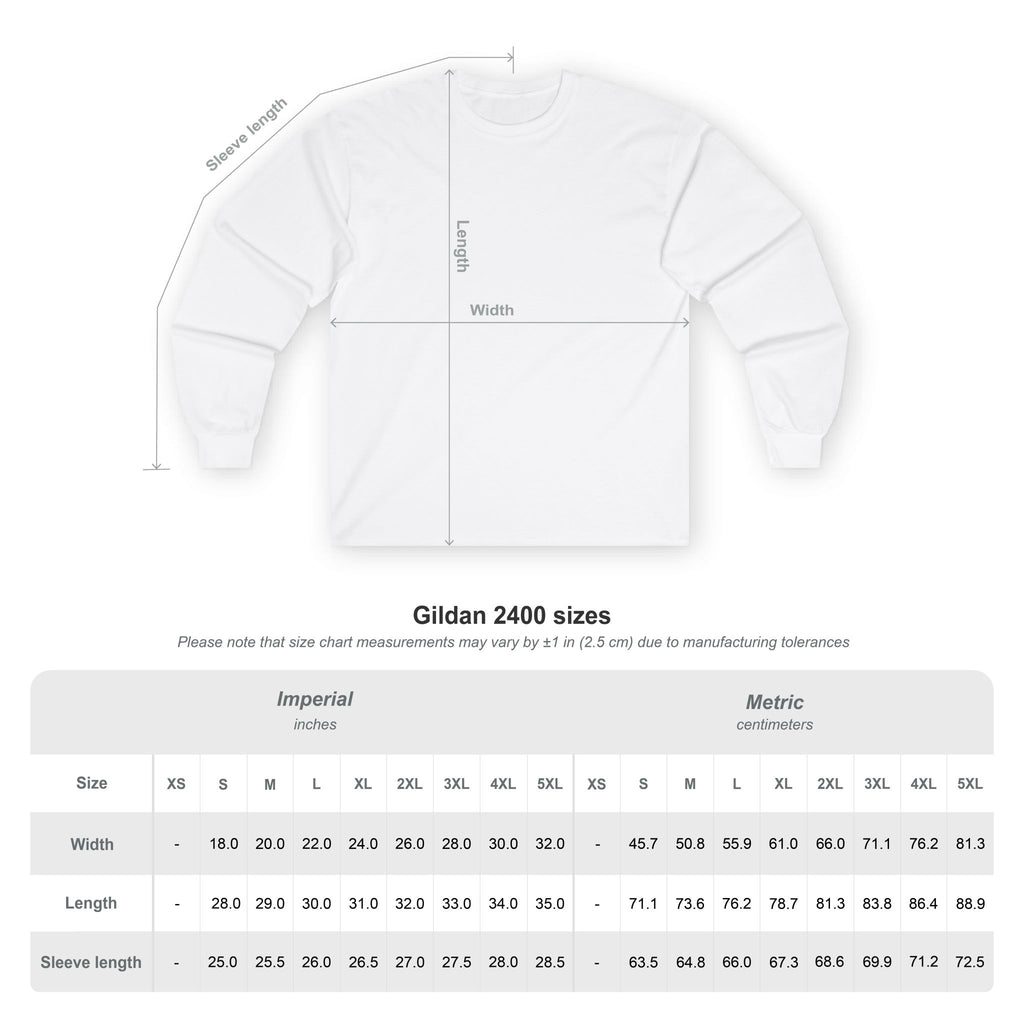 Spooky Season Long Sleeve Tee — Cute Ghost Halloween Shirt