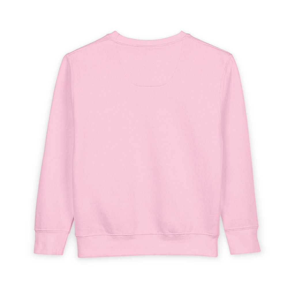 Toddler Sweatshirt — "Spooky Season" Cute Ghost Pink Pullover