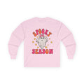 Spooky Season Long Sleeve Tee — Cute Ghost Halloween Shirt