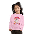 Toddler Sweatshirt — "Spooky Season" Cute Ghost Pink Pullover